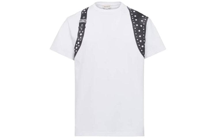 Футболка Alexander McQueen Studded Harness T-Shirt T - изображение 1