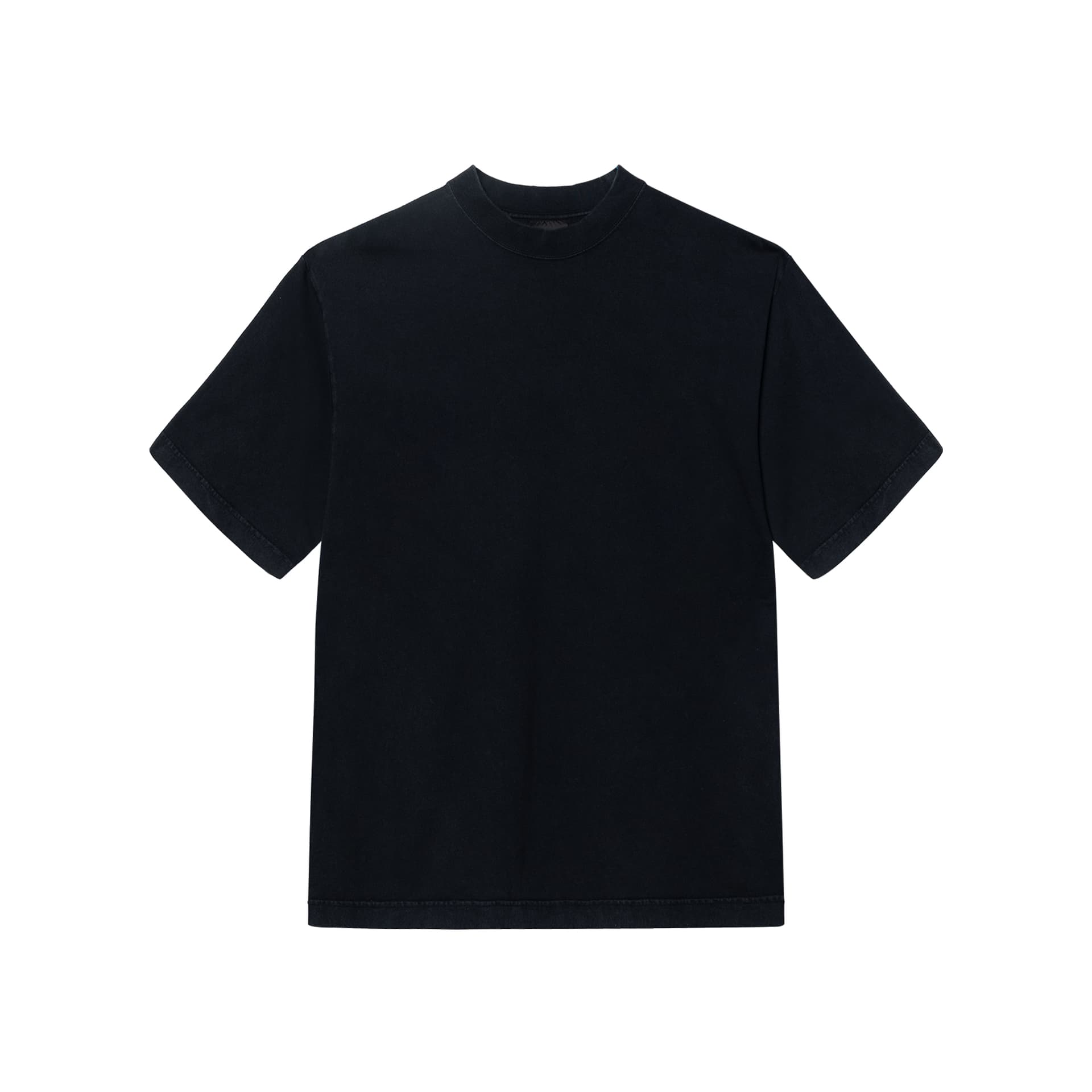 Футболка Balenciaga Hand-Drawn T-Shirt Medium Fit In Black Faded T - изображение 1