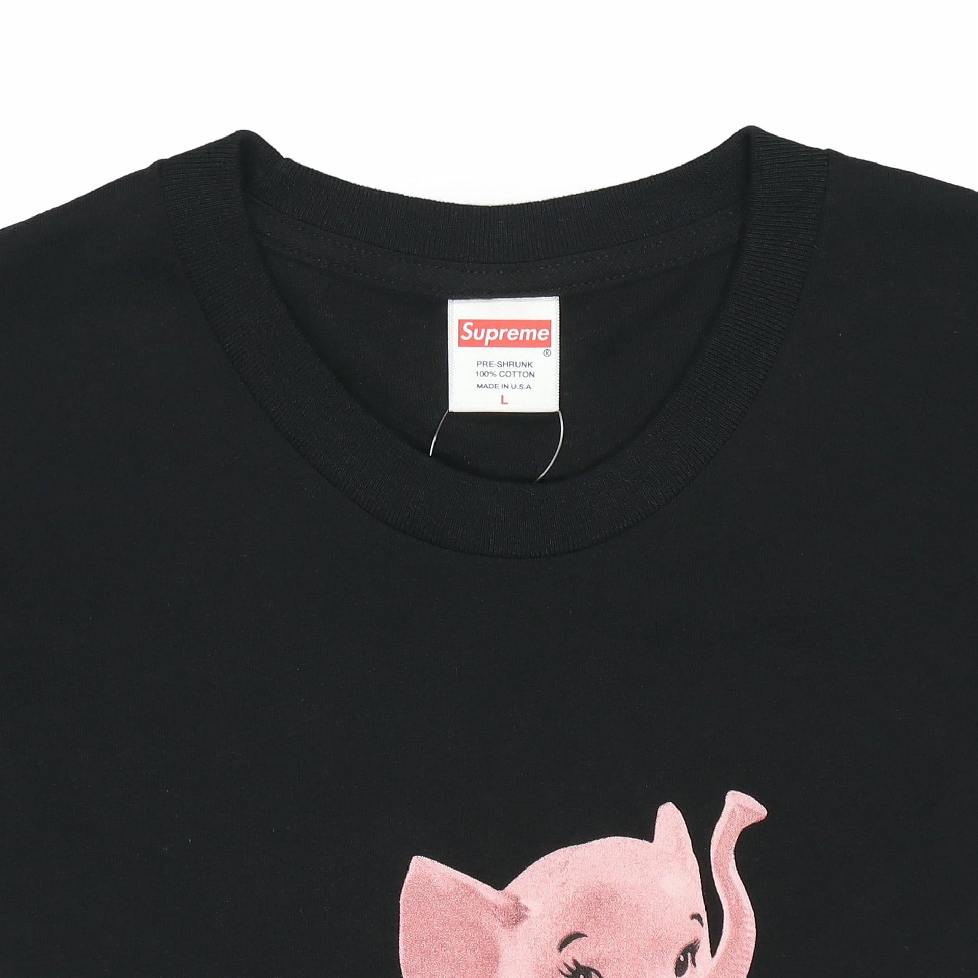 Футболка Supreme Elephant Tee Black - изображение 2