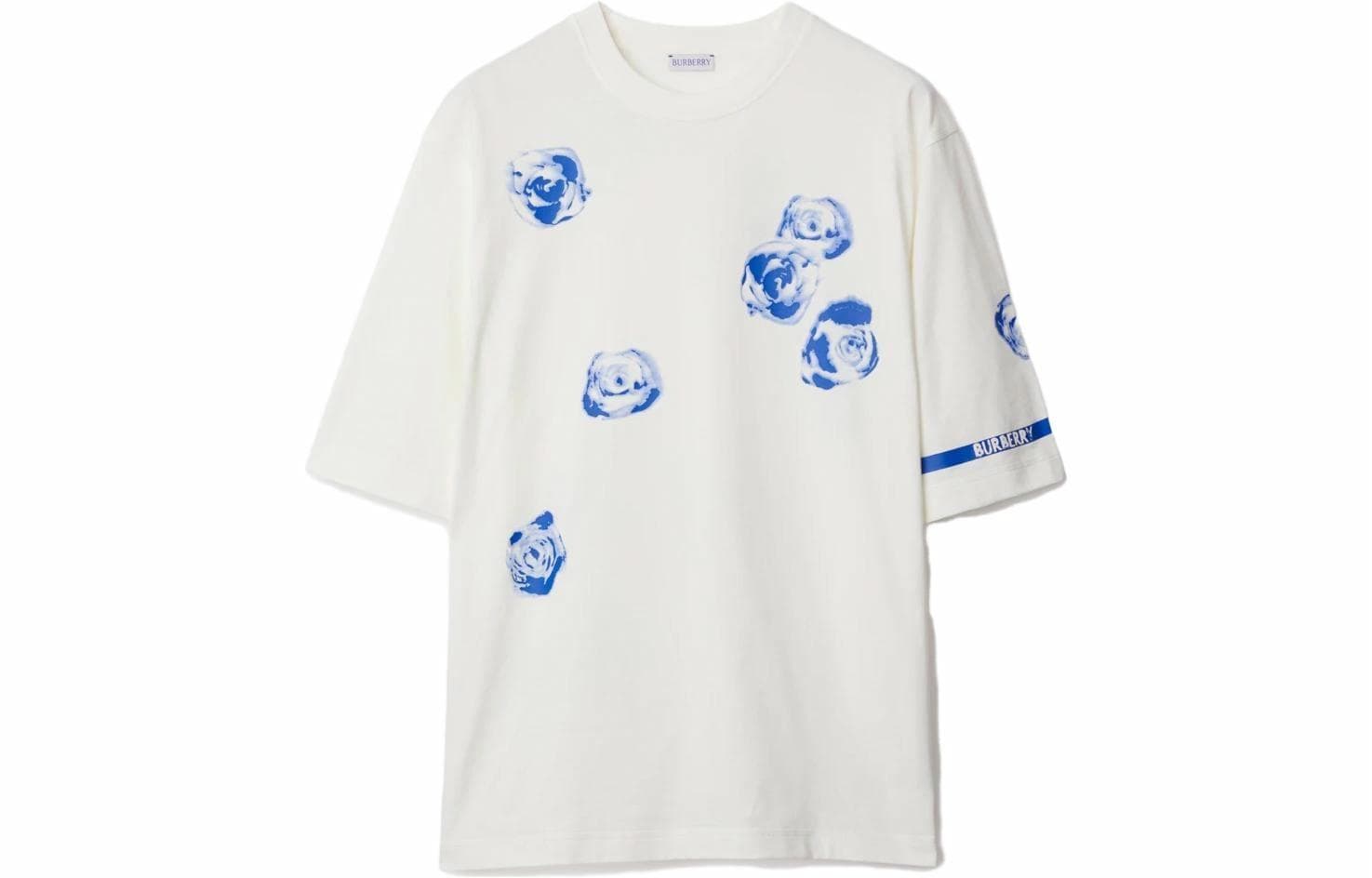 Футболка Burberry Rose Cotton T-Shirt LogoT