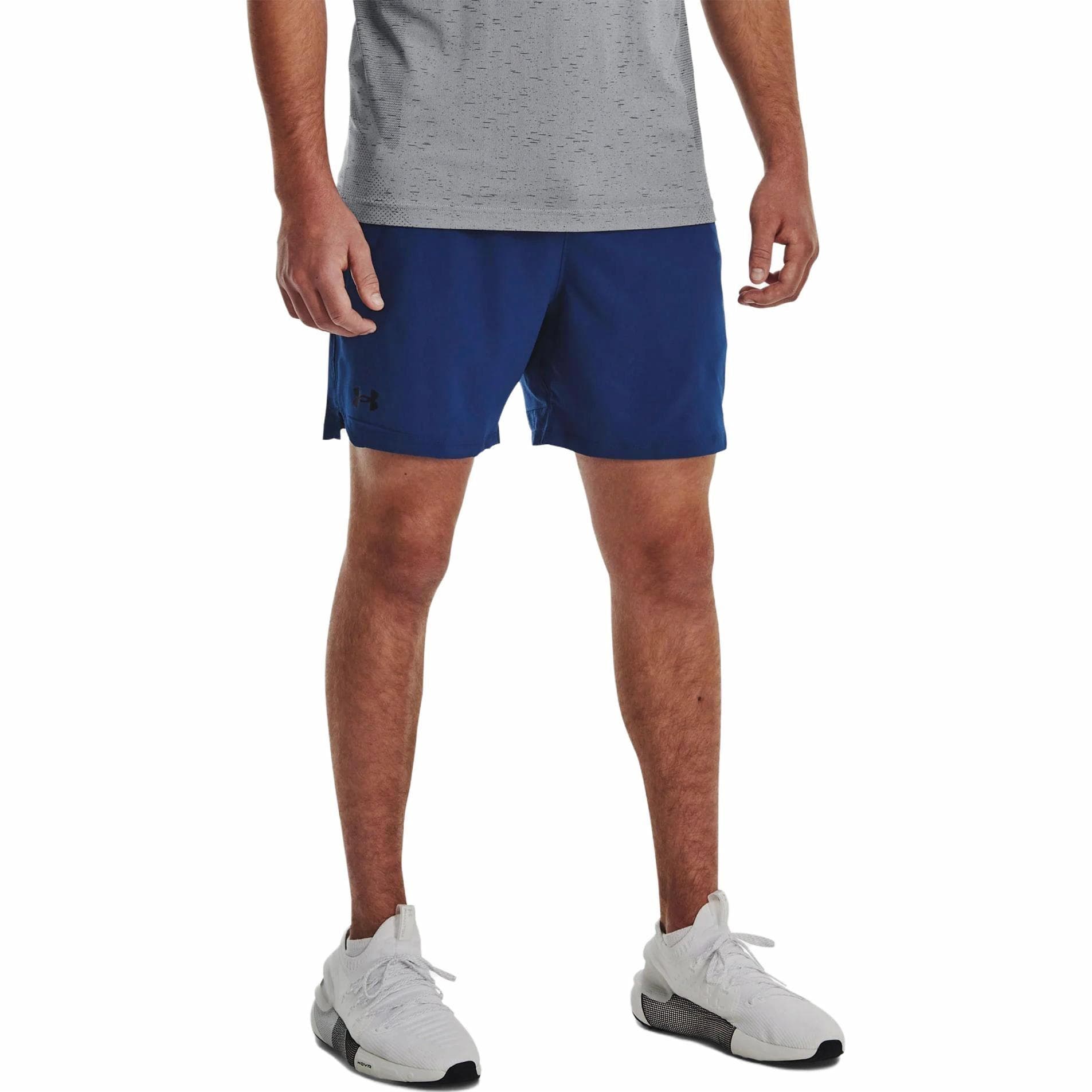 Тренировочные штаны Under Armour Solid Waistband Shorts Blue - изображение 2