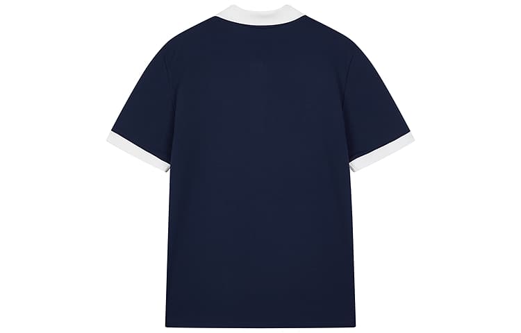 Поло Champion SS25 MENS CASUAL Универсальный повседневный минималистичный винтаж классический индивидуальный контрастные цвета легкий короткий рукав поло версия для США унисекс - изображение 2