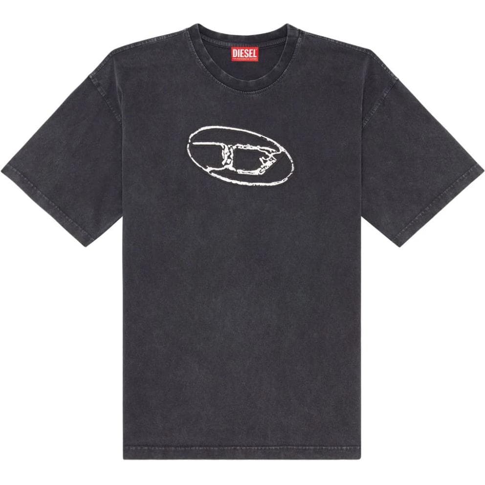 Футболка DIESEL SS24 OVAL-D LogoT - изображение 1