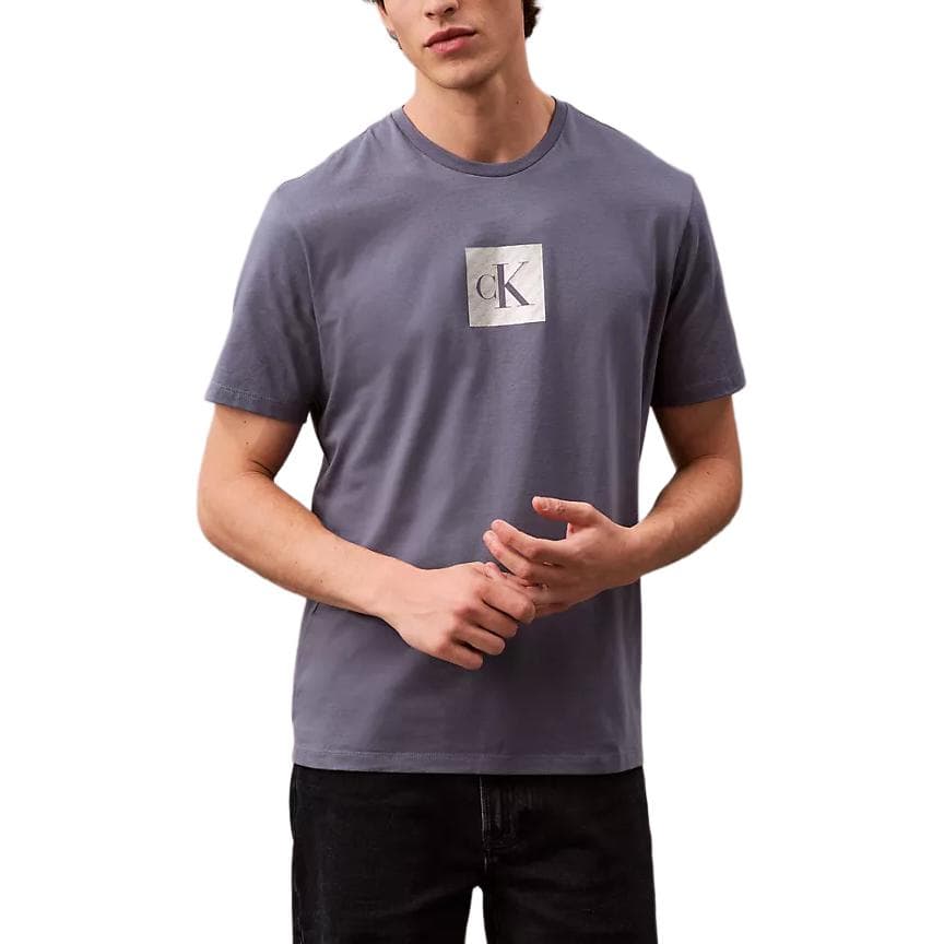 Футболка Calvin Klein T-рубашка мужская серая - изображение 1