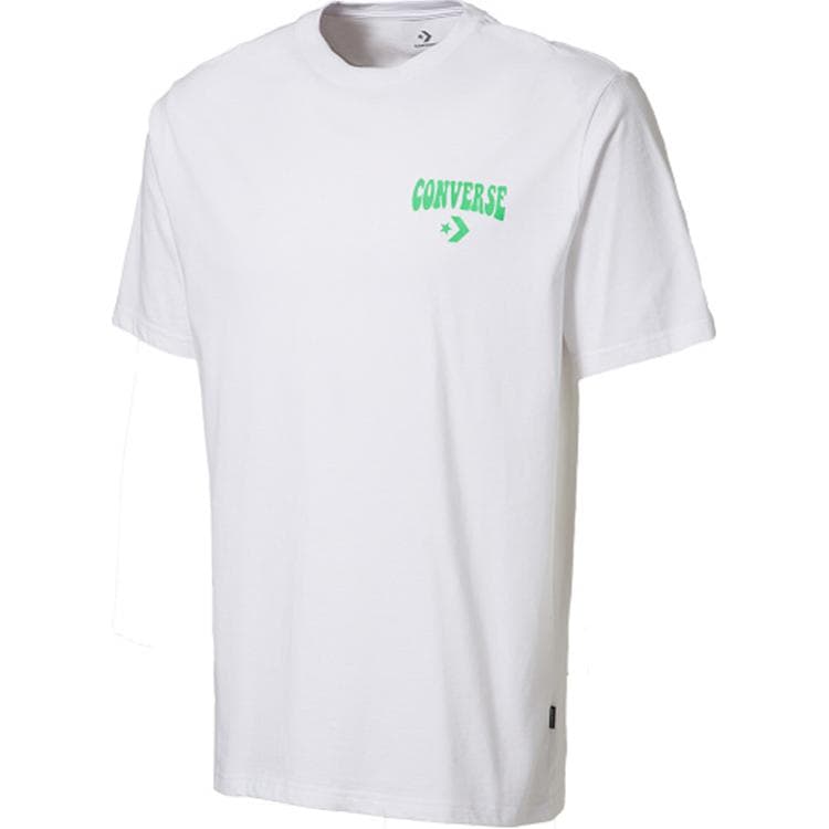 Футболка Converse Star Chevron Munchy T Рубашка Мужская Белая - изображение 1
