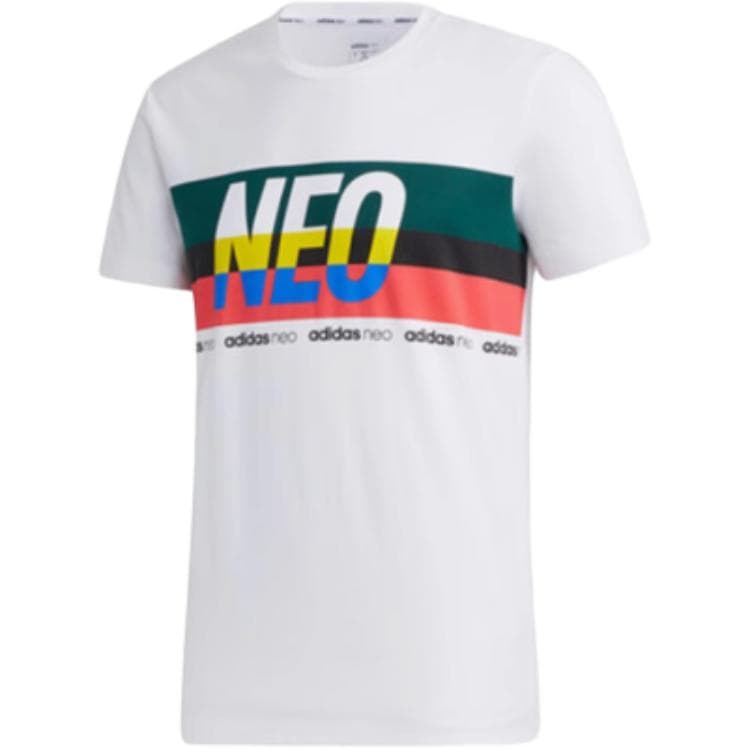 Футболка ADIDAS NEO Белый Мужской T-Рубашки - изображение 1