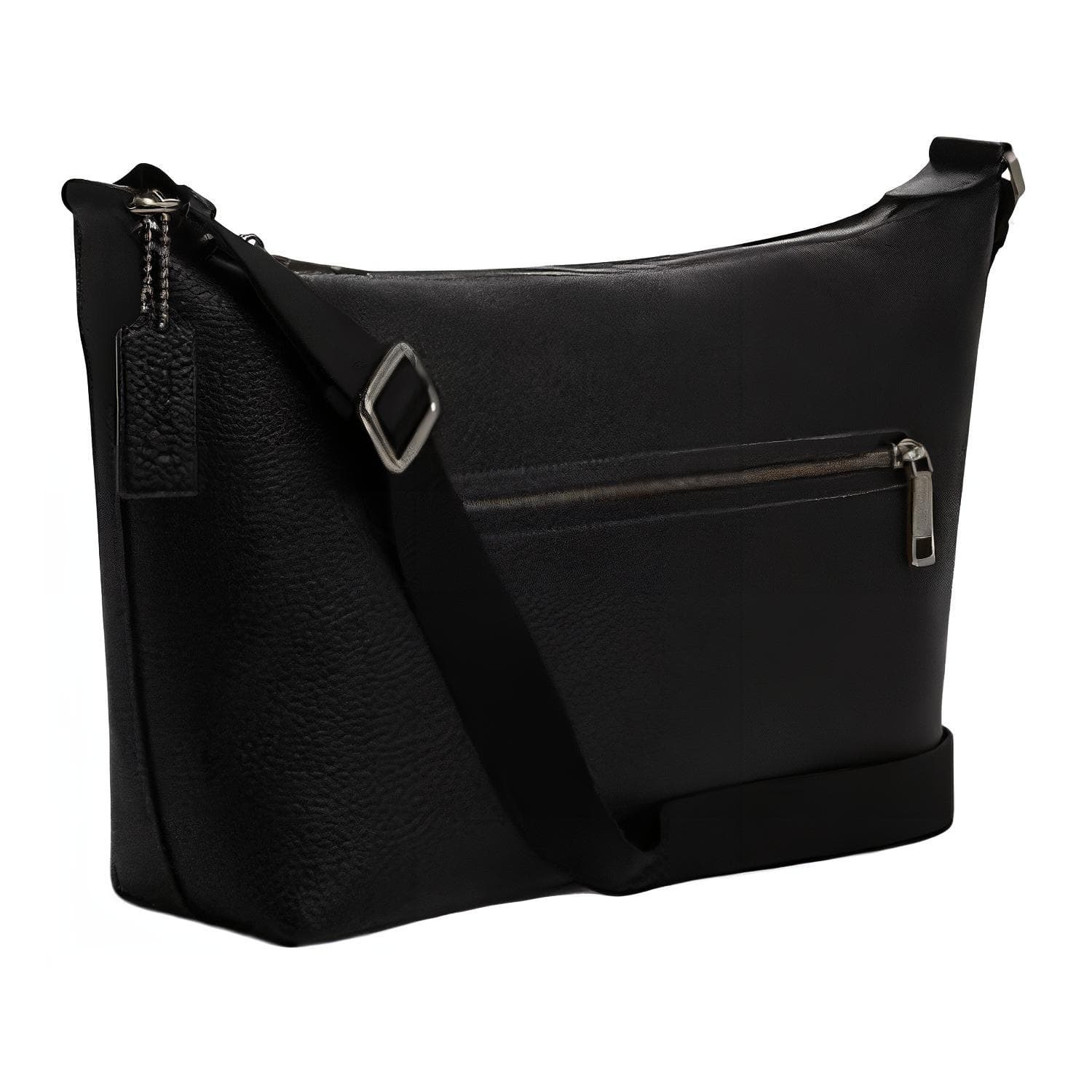 Сумка через плечо COACH Сумка через плечо из коровьей кожи большая мужская черная - изображение 2
