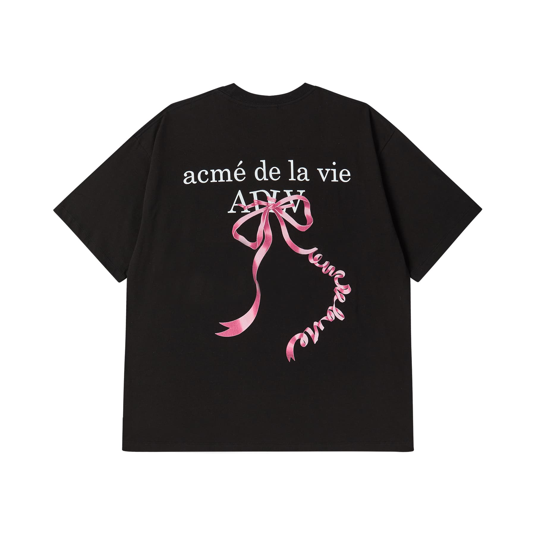 Футболка acme de la vie ADLV FW24 Butterfly Knot Tee Black - изображение 1