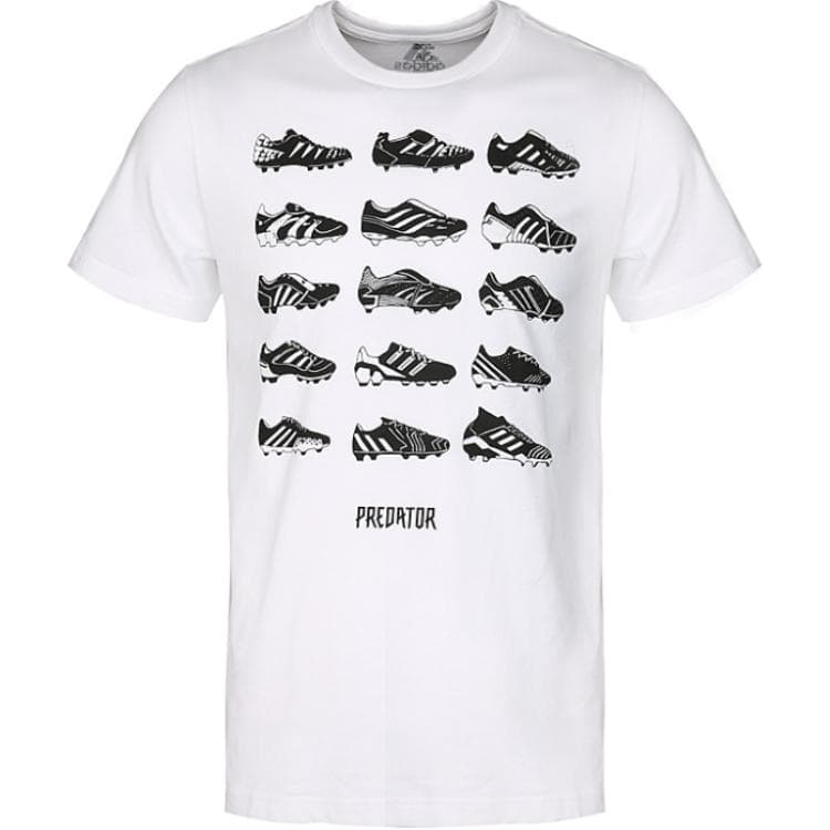 Футболка Adidas Белая Мужская Футболка - изображение 1