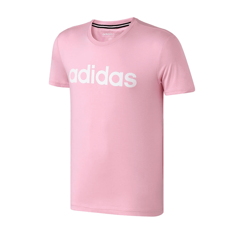 Футболка ADIDAS NEO Розовый Мужской T-Рубашки - изображение 1