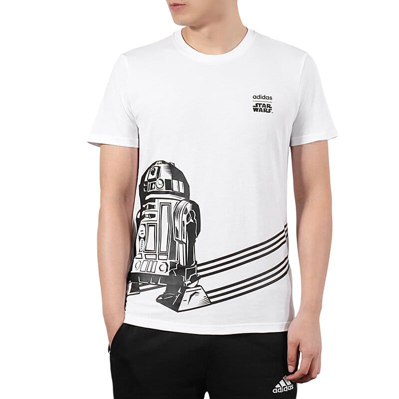 Футболка Adidas Neo Белый Мужской T-Рубашки - изображение 1