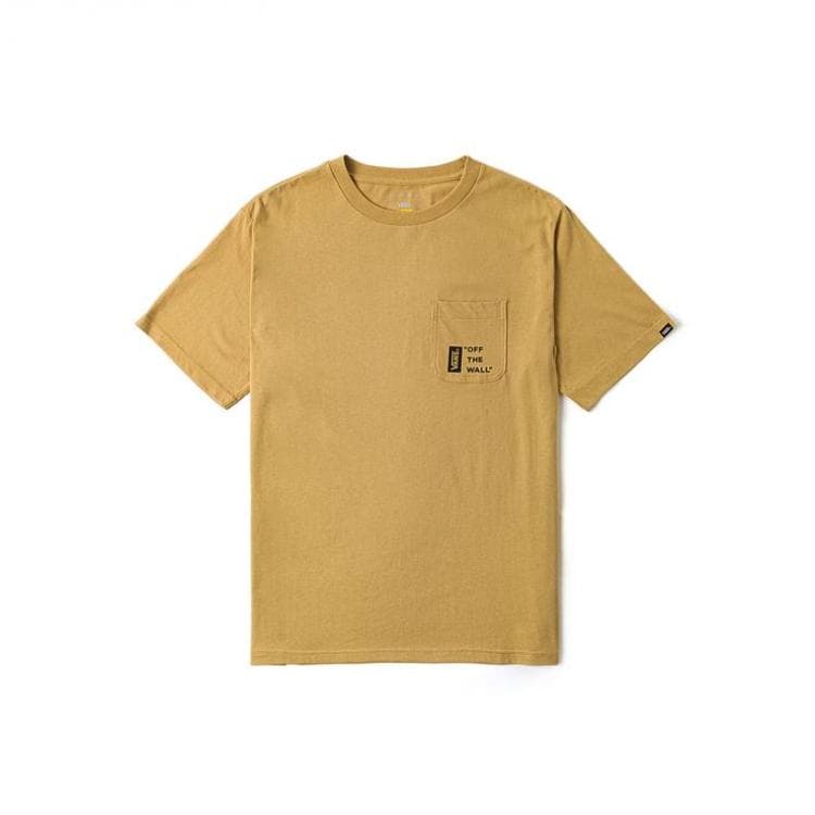 Футболка Vans TEE SS T-Shirt Унисекс Желтая - изображение 1