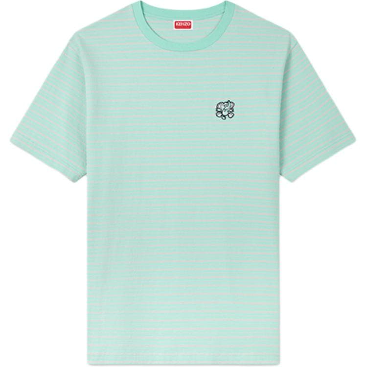 Футболка KENZO SS25 T Рубашка Мужская Серый Зеленый - изображение 1