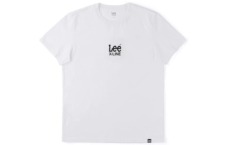 Футболка Lee совместный бренд модель Белый Мужская T-рубашка - изображение 1