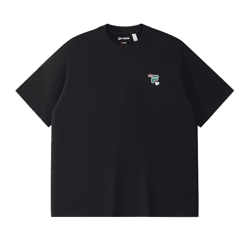 Футболка FILA FUSION FOB Футболка Унисекс Глубокий черный - изображение 2