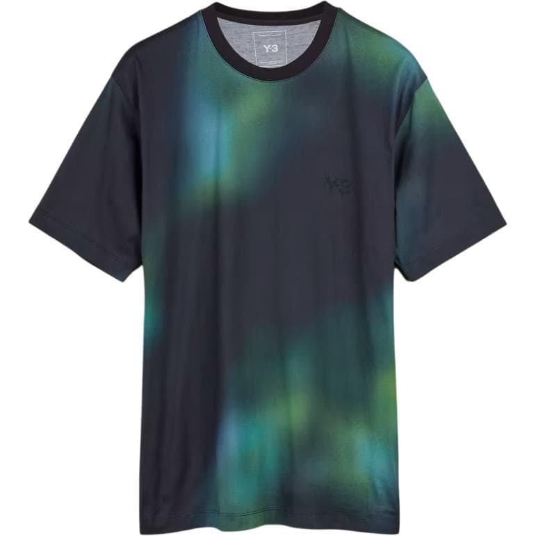 Футболка Y-3 Logo Round Neck Drop Shoulder Short Sleeve T-Shirt Unisex Green - изображение 1