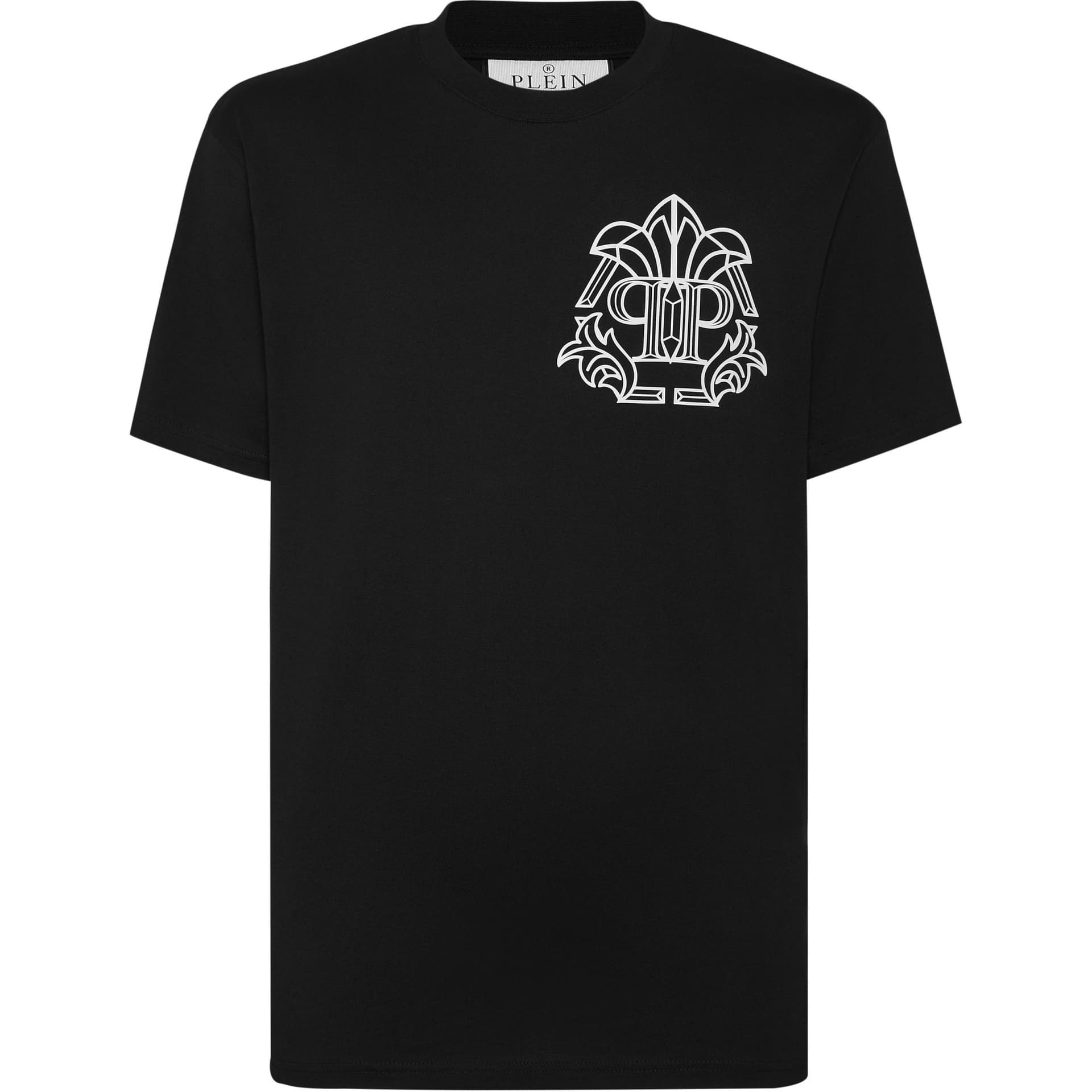 Футболка PHILIPP PLEIN SS24 T Рубашка Мужская Черная - изображение 1