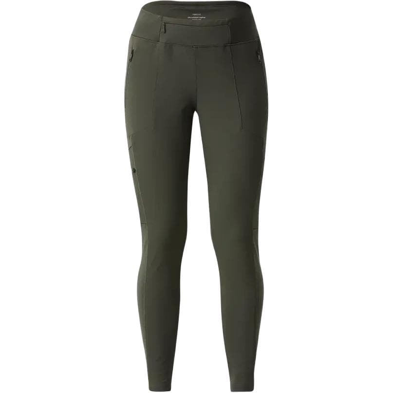 DECATHLON Спортивные брюки женские темно-зеленые - изображение 1