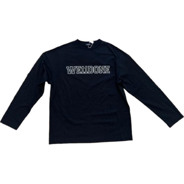 Футболка WE11DONE FW24 T-Shirt Унисекс Черный - изображение 1