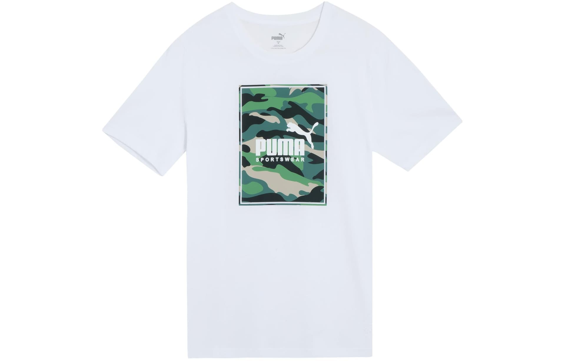 Футболка PUMA BOX LOGO CAMO T - изображение 1