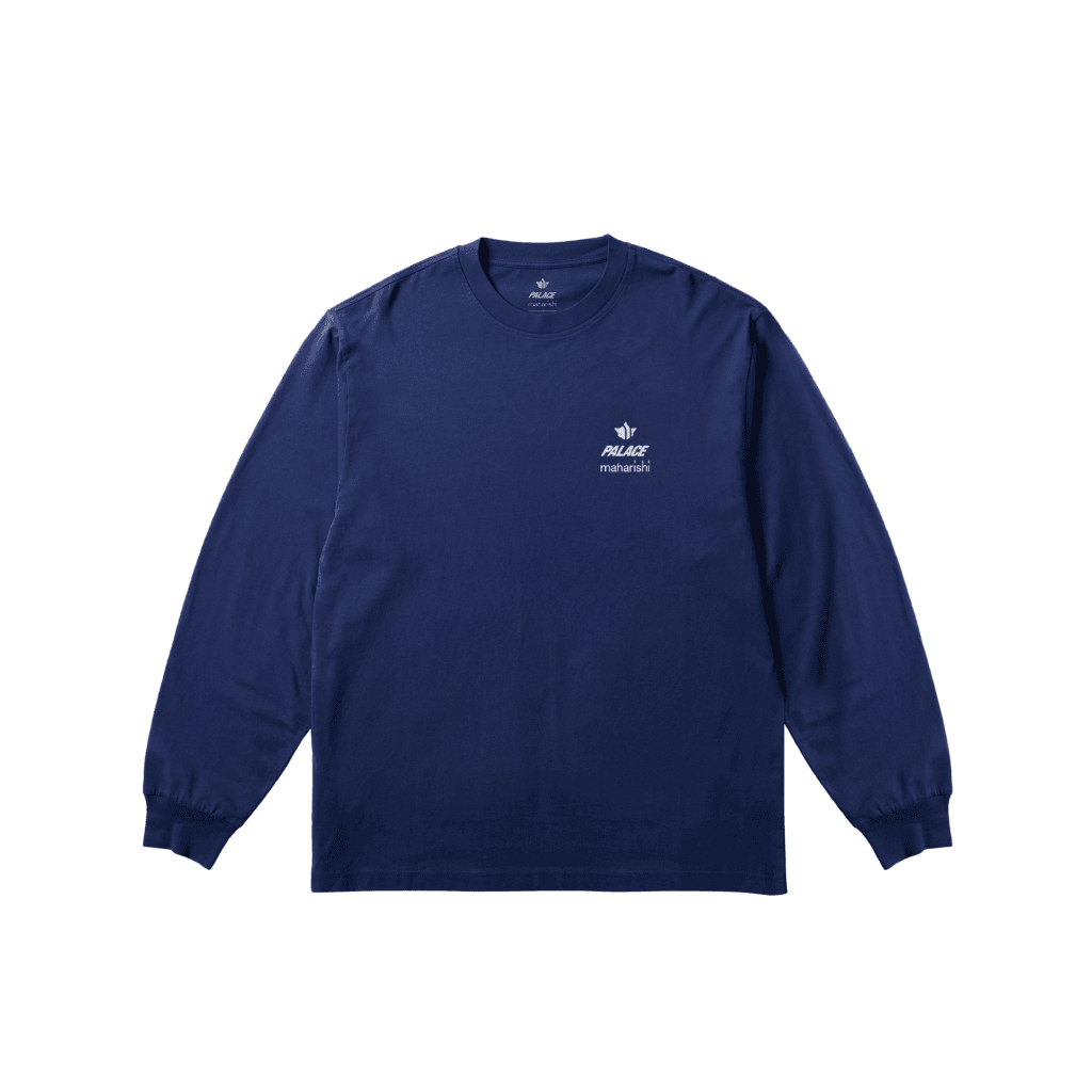 Футболка PALACE SS25Maharishi T-Shirt Унисекс Морской Синий - изображение 1