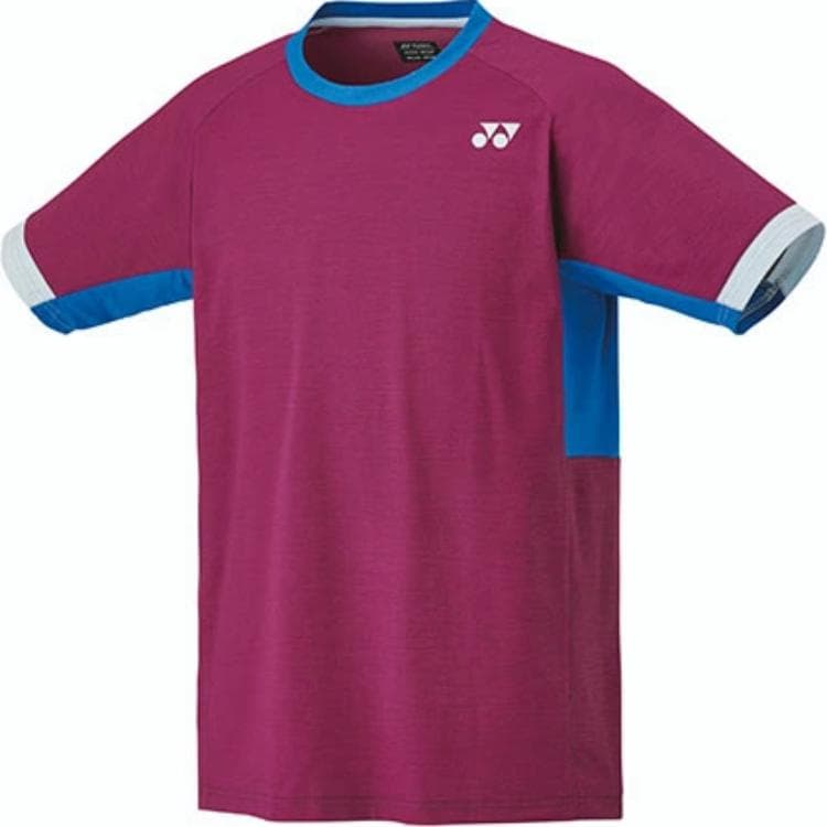 Футболка YONEX Темно-красные унисекс T-рубашки - изображение 1