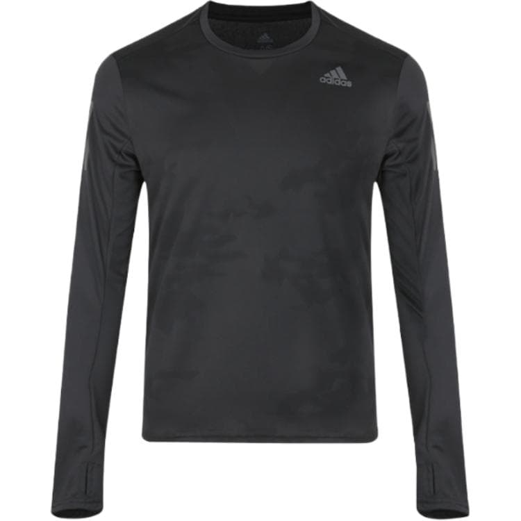 Футболка Adidas RS LS T Рубашка Мужская Черная - изображение 1