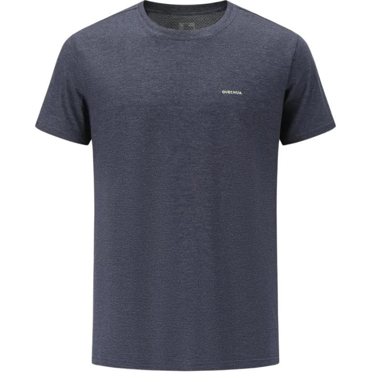 Футболка DECATHLON NH500 FRESH T-рубашка мужская синяя черная - изображение 1