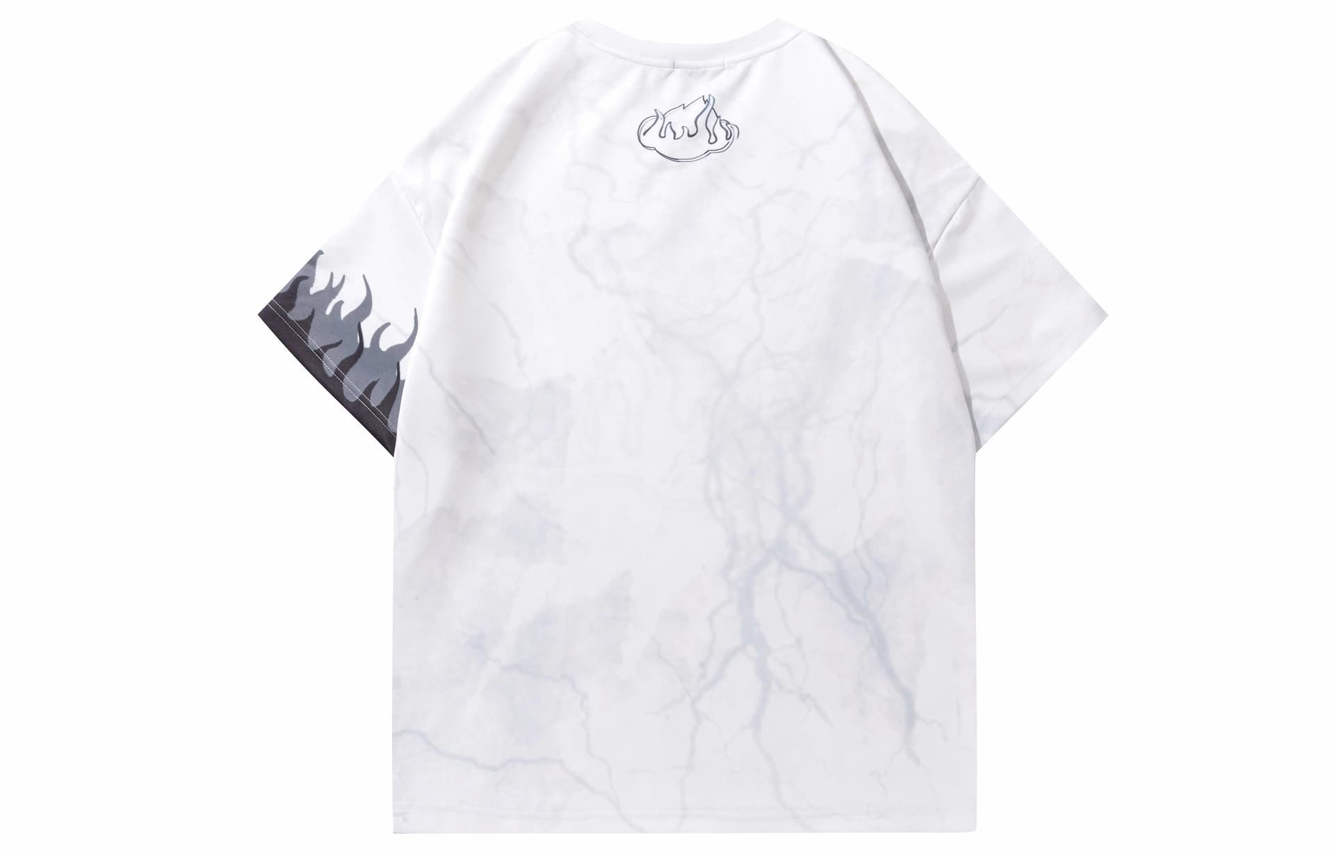 Футболка FireMonkey Gradient Cartoon Flame Tee - изображение 2
