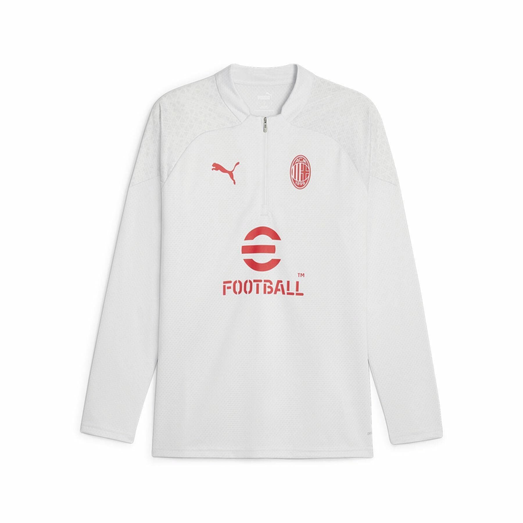Кофта PUMA AC Milan Long Sleeve Tee White - изображение 1