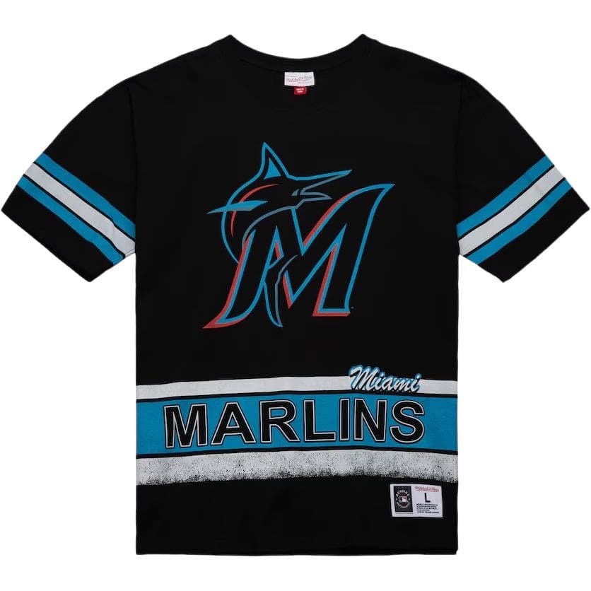 Футболка Mitchell & Ness x NHL Miami Marlins Tee - изображение 1