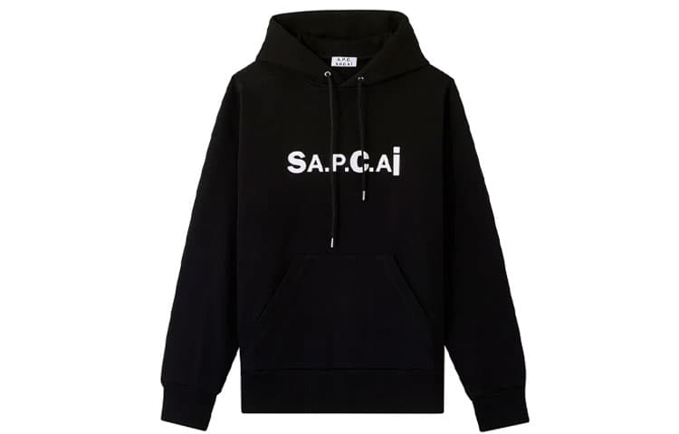 Худи Sacai x A.P.C SS21 - изображение 2