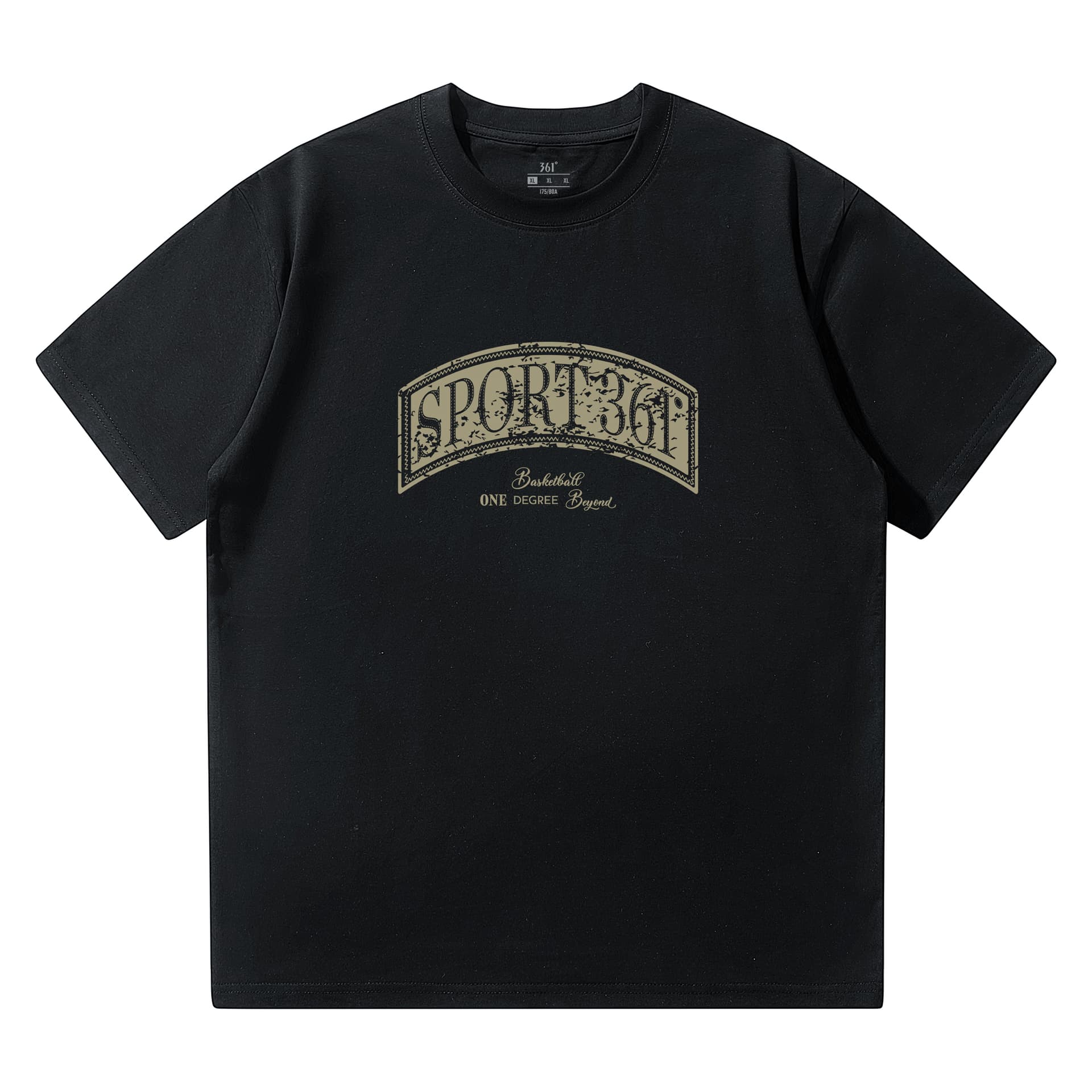 Футболка 361° T-Shirt Унисекс Супер Черный - изображение 1