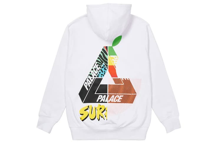 Худи PALACE Max Up Hood White Logo - изображение 1