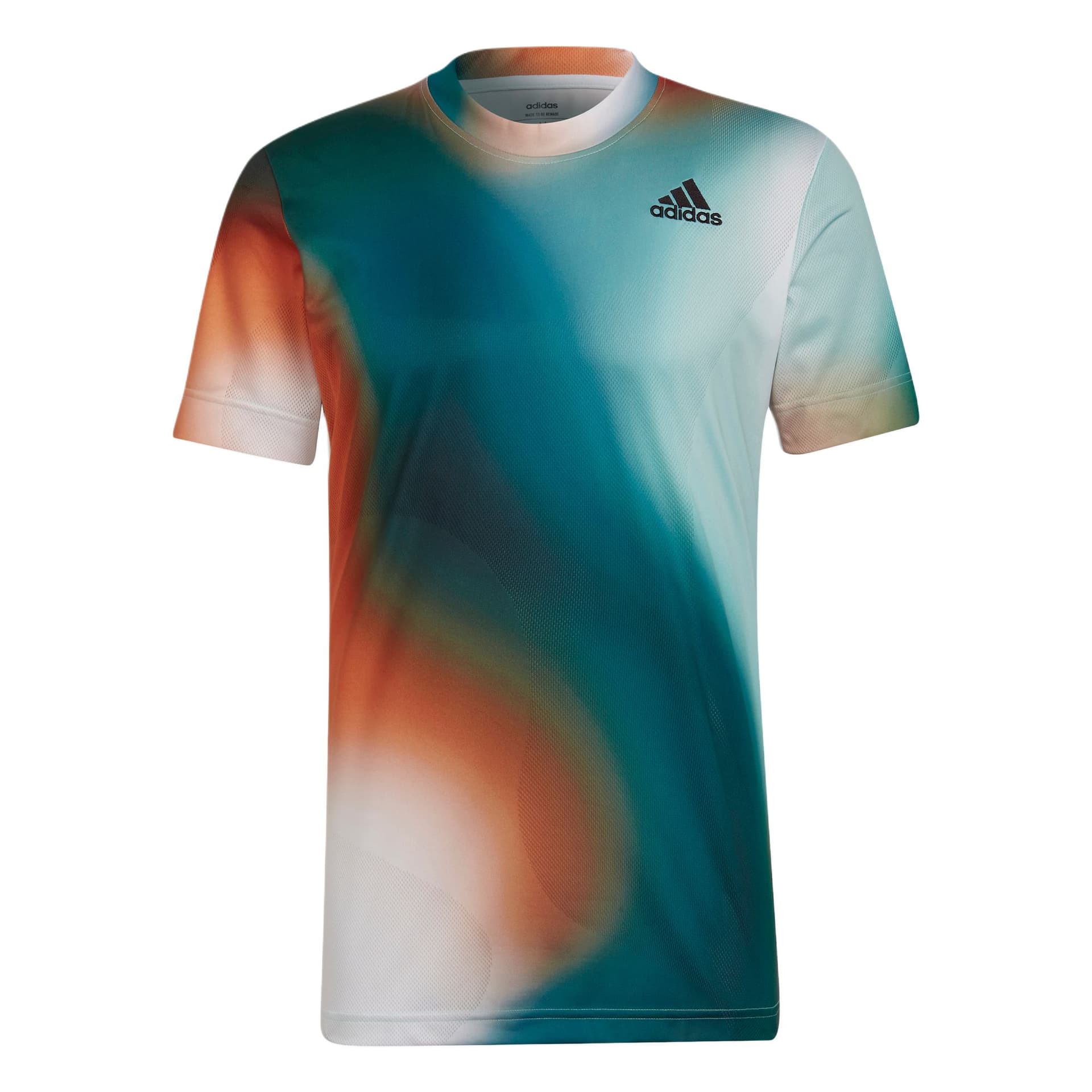 Футболка Adidas T-рубашка мужская белый черный Han нефритовый белый вода утино-зеленый - изображение 1
