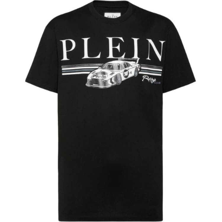 Футболка PHILIPP PLEIN Рубашка Мужская Черная - изображение 1