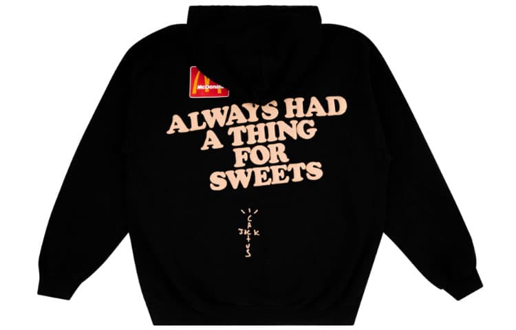 Худи Travis Scott x McDonald's Cactus Jack Hoodie Black - изображение 1