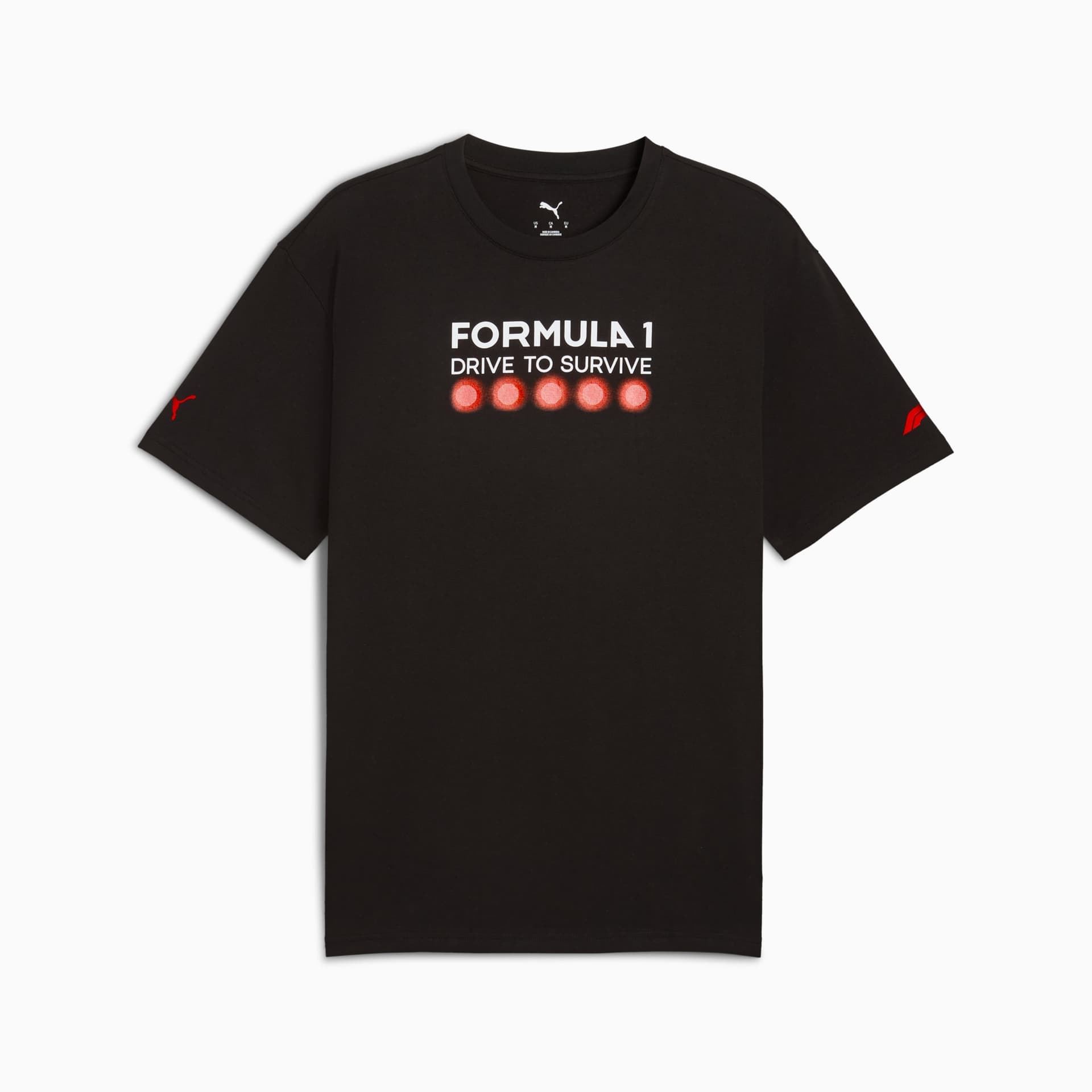 Футболка PUMA F1® Drive To Survive T-Shirt Мужская Черная - изображение 1