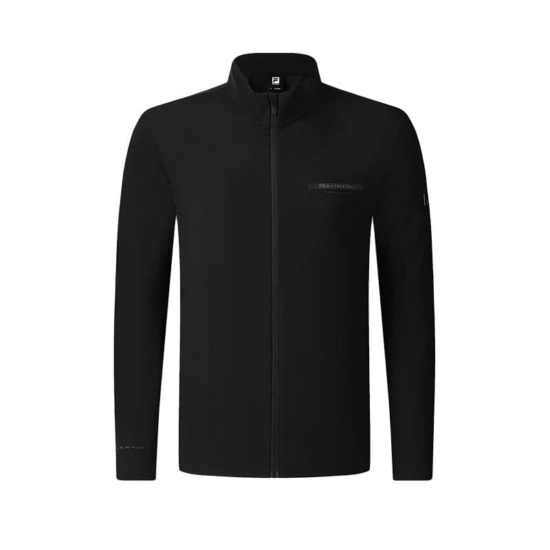 Куртка FILA Фитнес Куртка Мужская Глубокий Черный BK - изображение 1