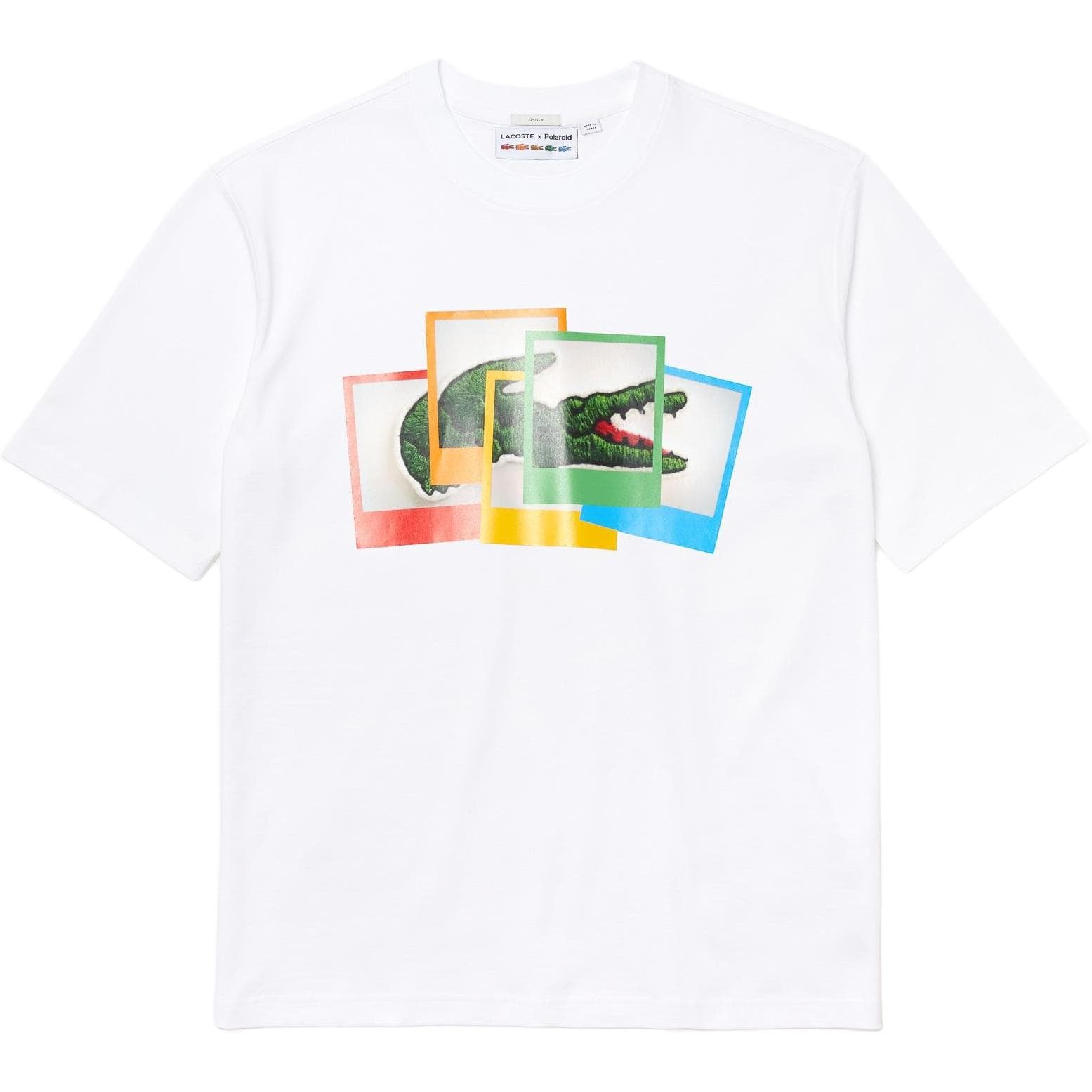 Футболка LACOSTE x LIVE x Polaroid T - изображение 1
