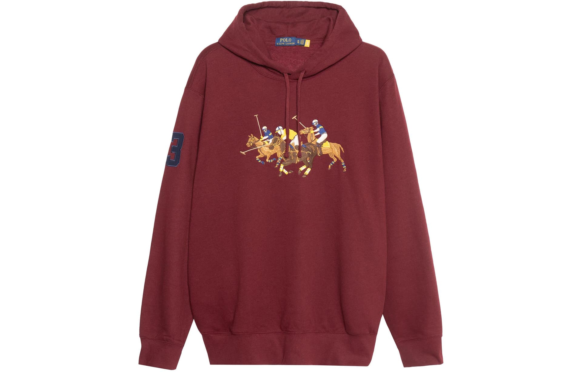 Худи Polo Ralph Lauren Hoodie Burgundy - изображение 1