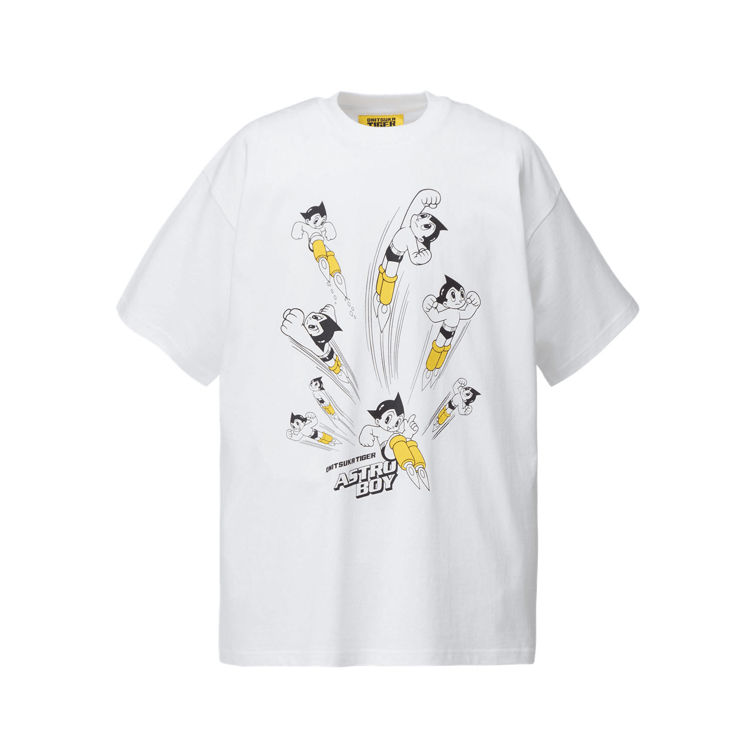 Футболка Onitsuka Tiger x Astro Boy FW24 T Рубашка Мужская Белая - изображение 1
