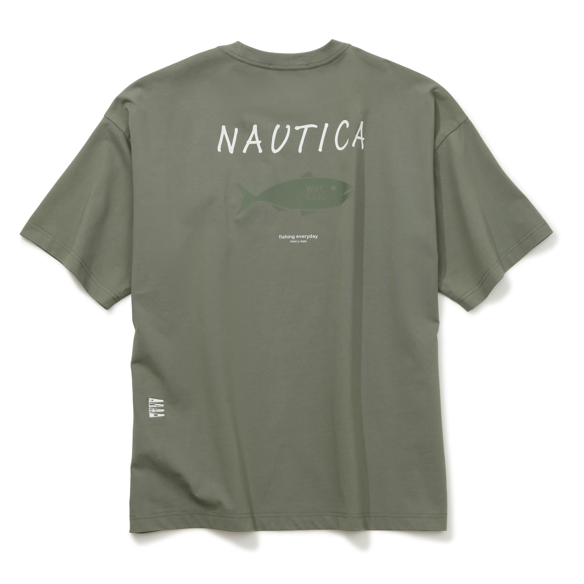 Футболка Nautica White Sail T-рубашка унисекс - изображение 4
