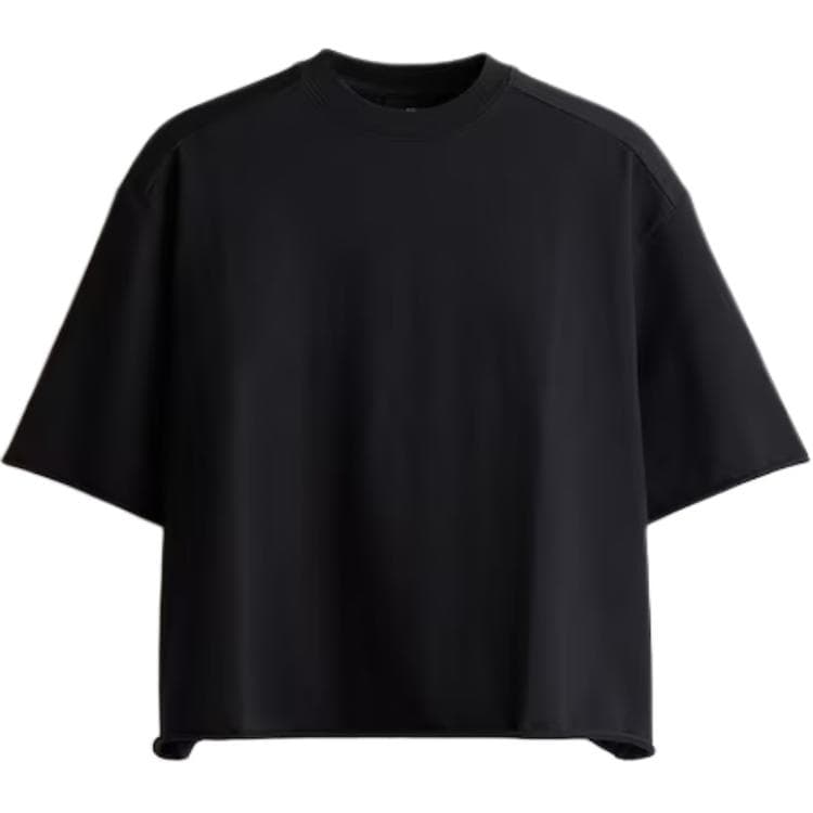 Футболка H&M Черные Мужские T-рубашки - изображение 1