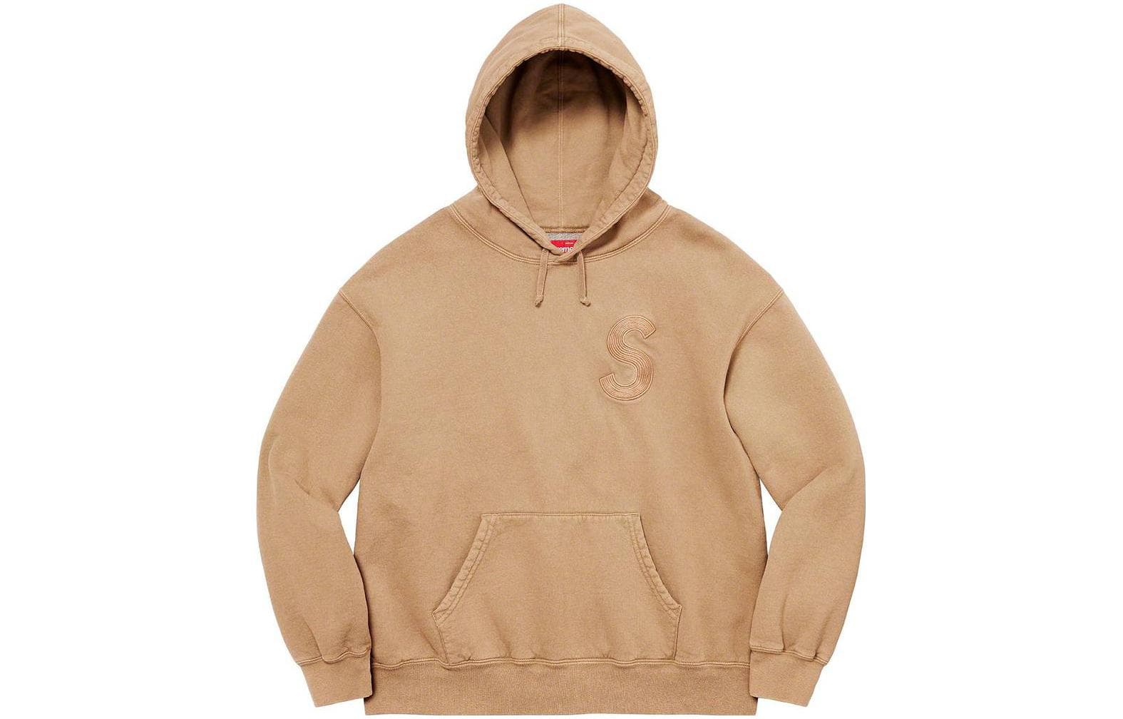Кофта Supreme SS23 Week9 overdyed s logo hooded sweatshirt S - изображение 1