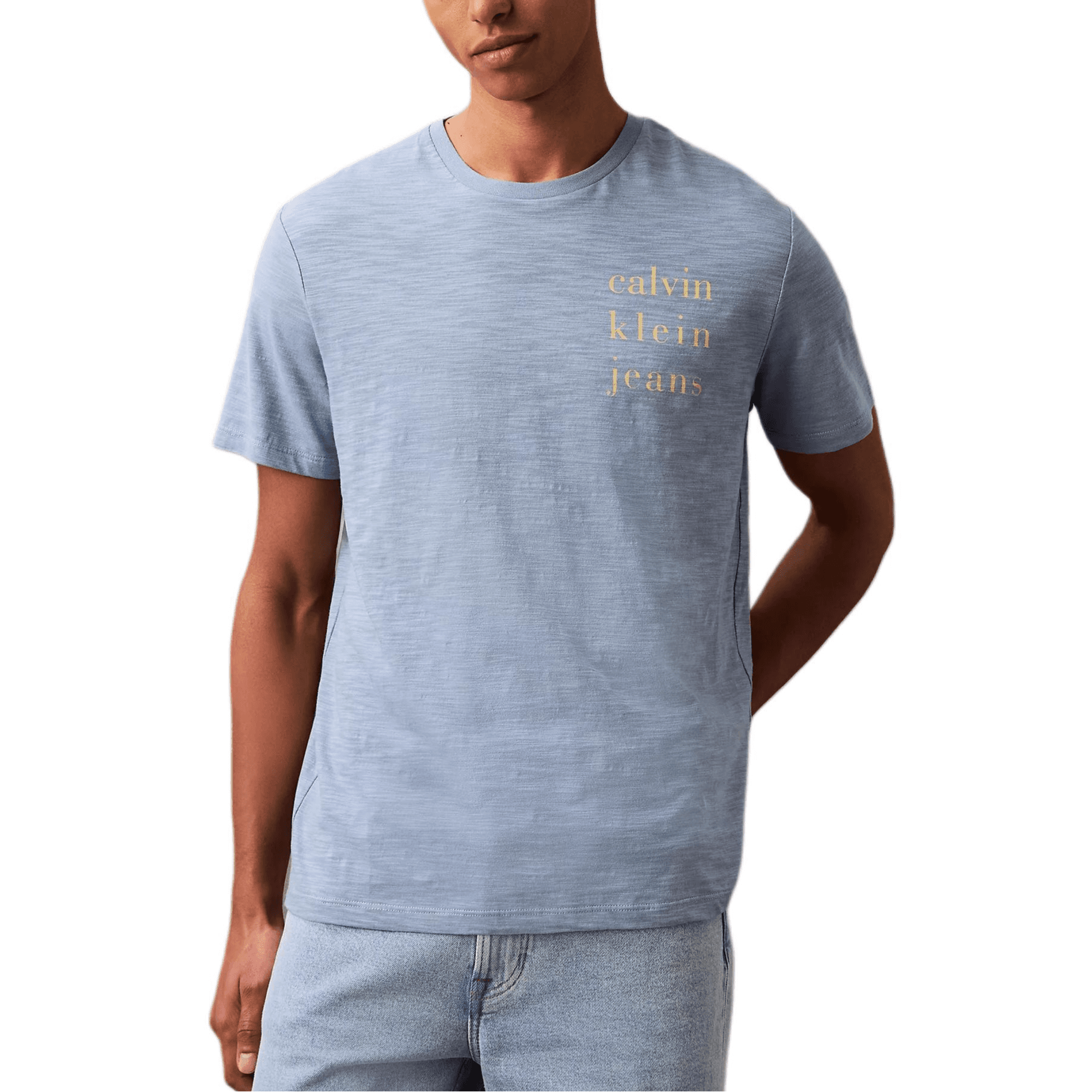 Футболка Calvin Klein T-рубашка мужская синяя - изображение 1