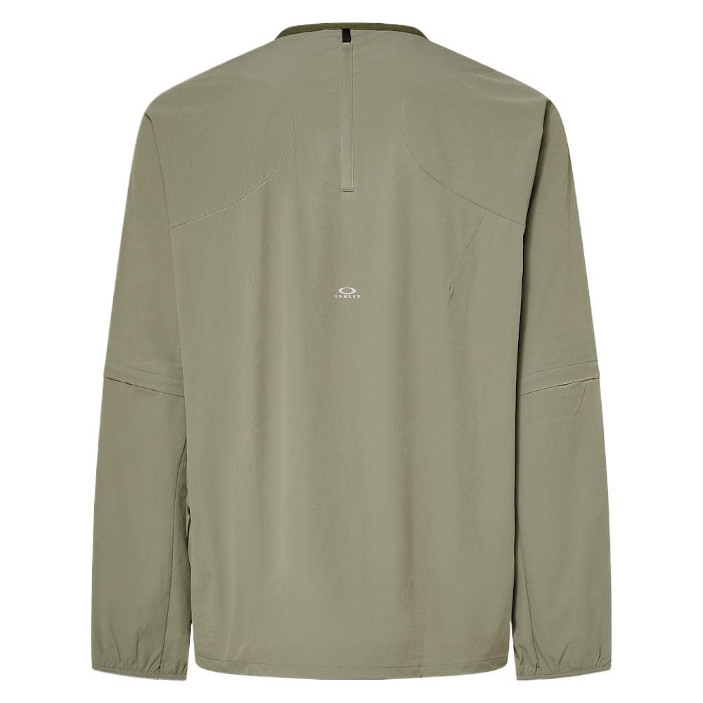 Футболка Oakley Latitude Пилотный Конвертируемая Оболочка T Рубашка Мужская Каменно-зеленый - изображение 2