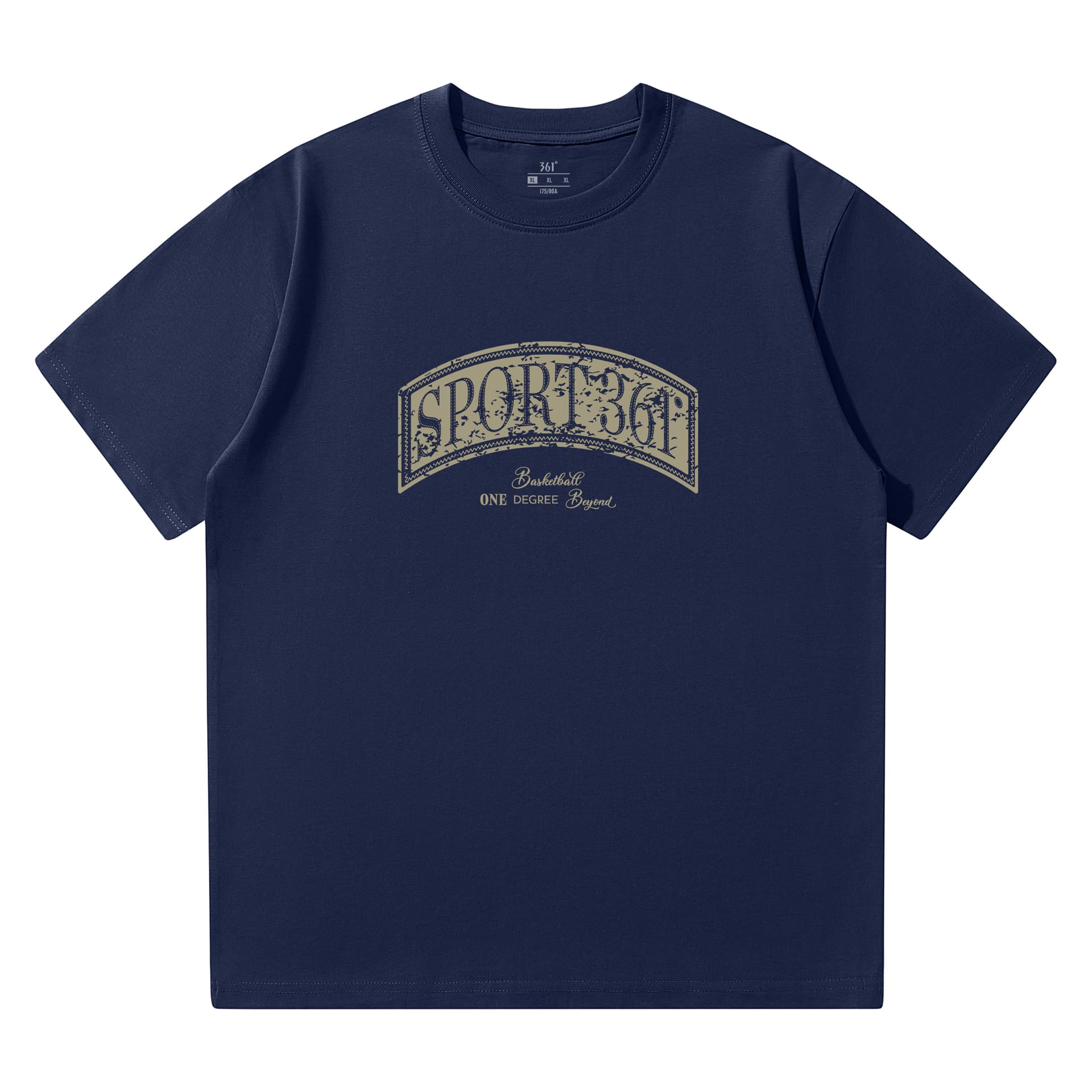 Футболка 361° T-Shirt Унисекс Супер Черный - изображение 7