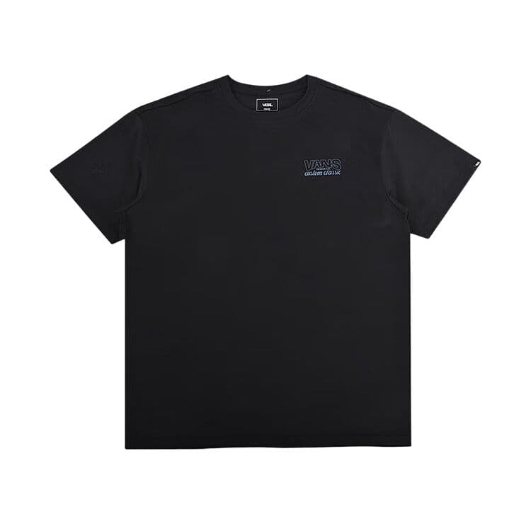 Футболка Vans Custom Classic SS25 T-Shirt Мужская Черная - изображение 1