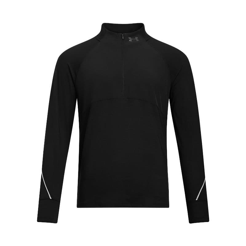 Футболка Under Armour Qualifier T-Shirt Мужская Черная - изображение 1